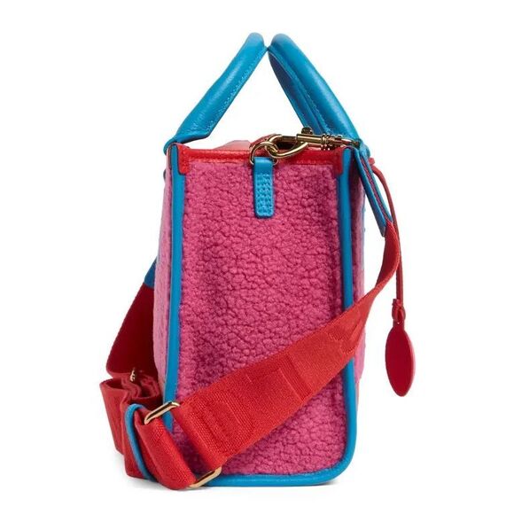 NWT'S Kurt Geiger London Small Chiswick Tote Bag Crossbody In Pink - Picture 7 of 7